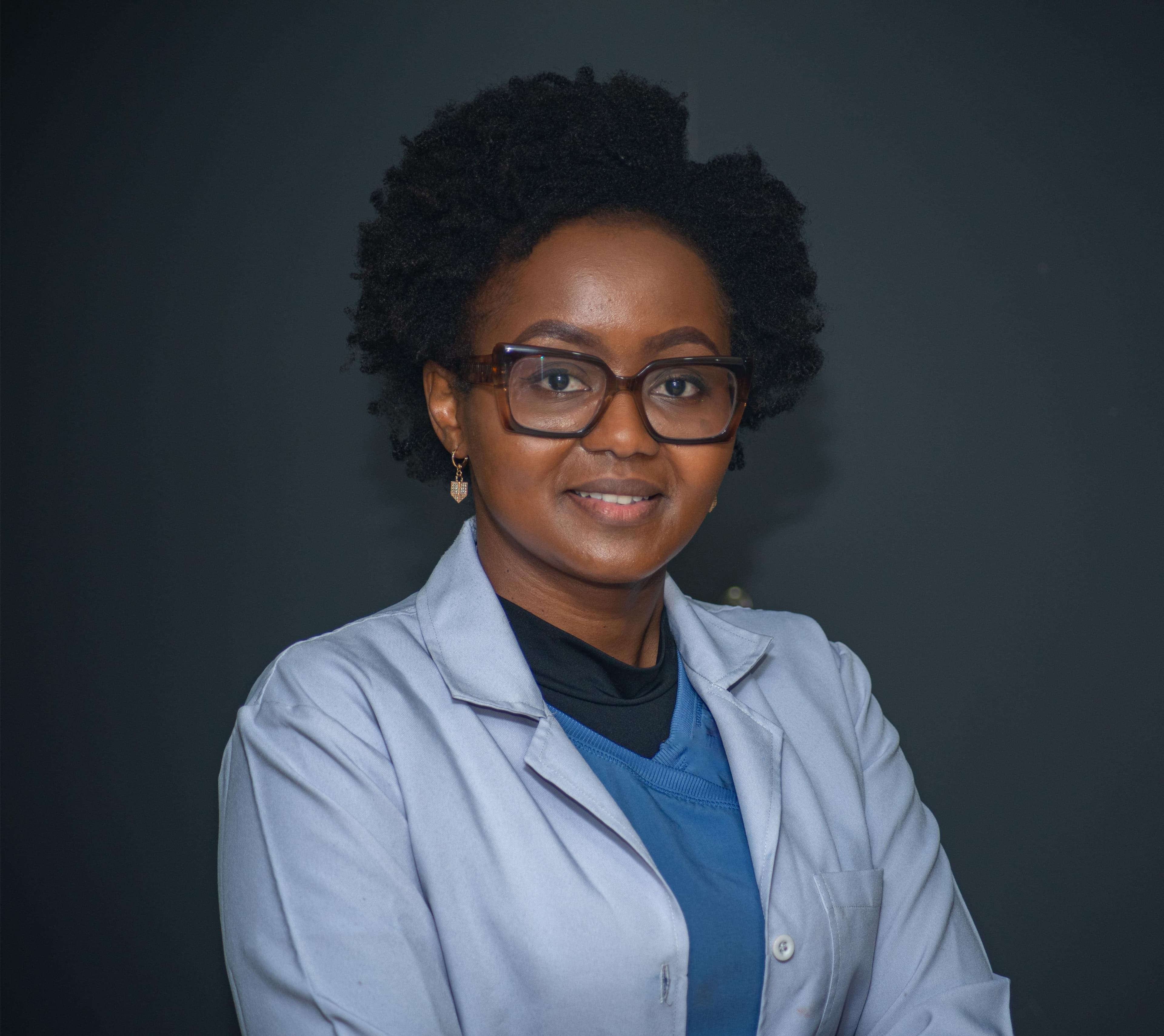 Celestine Gitau, trichologist and cosmetic chemist